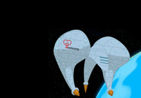 Momcorp ship
